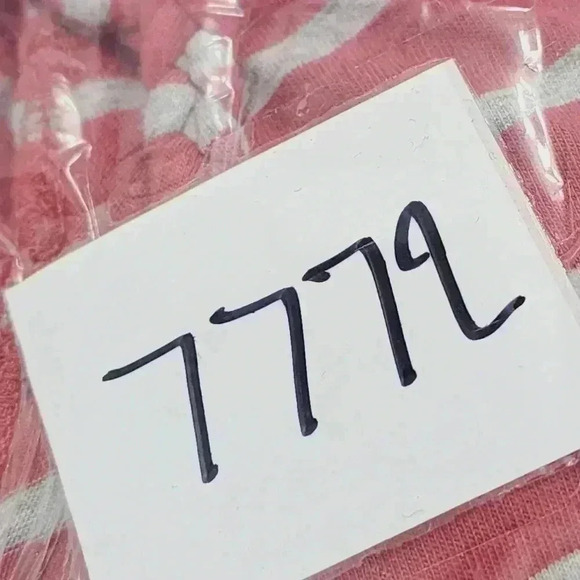 TWO By Vince Camuto Braided  Cap Sleeve Striped Women's Blouse M - Picture 7 of 7